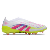 Chuteira Infantil Campo Adidas Predator 25 Elite Sem Cadarço FG Celestial Victory Pack
